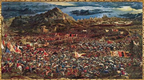 Alexanders Schlacht bei Issos.