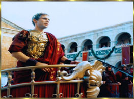 Der römische Imperator Gaius Julius Caesar