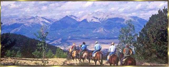 Colorado Blick auf die Rocky Mountains