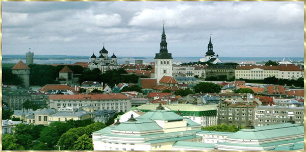 Estlands Hauptstadt Tallinn