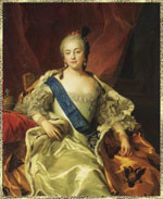 Die russische Zarin Elisabeth I.