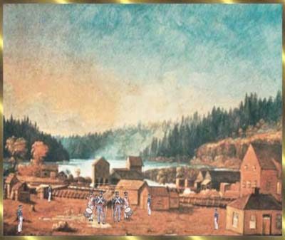 Die erste Ansiedlung von Weien vollzog sich jedoch erst 1825, nachdem Fort Vancouver als Handelshaus der Hudson's Bay Company errichtet wurde.