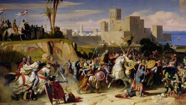 Im Mai 1189 bricht Barbarossa von Regensburg auf, um Jerusalem aus den Hnden Sultan Saladins zu befreien