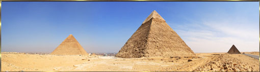 Die Pyramiden von Gizeh 