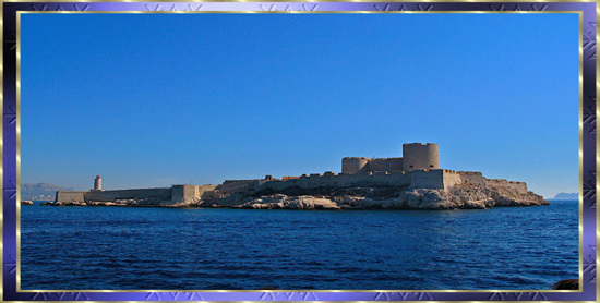 Festungsinsel Vor Marseille