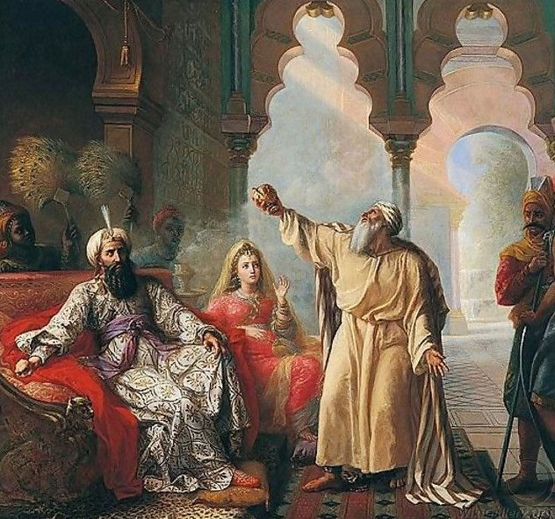 Charlemagne maintained diplomatic relations with