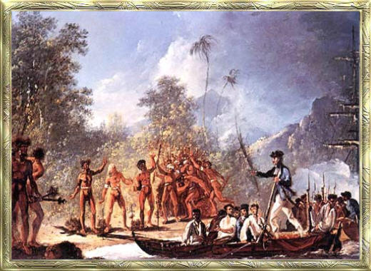 Am 18. Januar 1778 landet James Cook auf seiner 3. Pazifikreise in Kauaii.