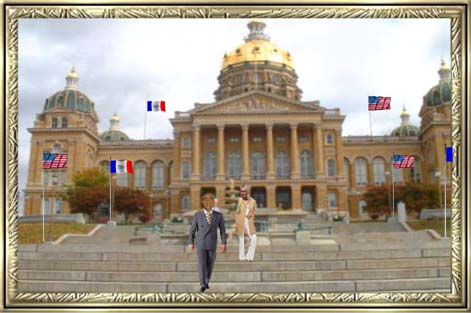 Das State Capitol in Des Moin