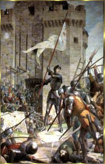 Die Belagerung von Orlans.