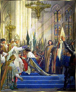 Am am 28. Mai 1328 wurde Philipp VI. in Reims zum Knig gekrnt.