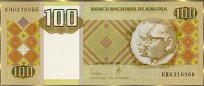 Angolanisches Geld.