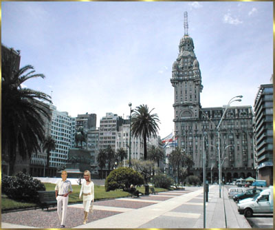 Im Centrum von Montevideo
