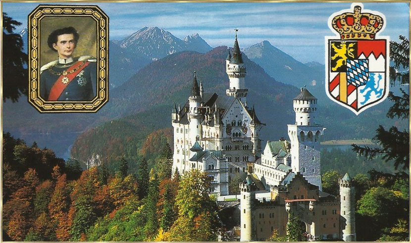 Das weltbekannte Mrchenschloss Neuschwanstein