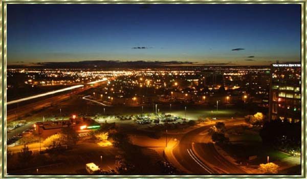 Albuquerque bei Nacht