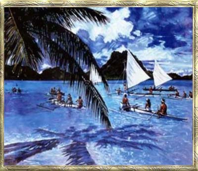 Polynesier von den Marquesas-Inseln waren vermutlich die ersten Bewohner von Hawaii