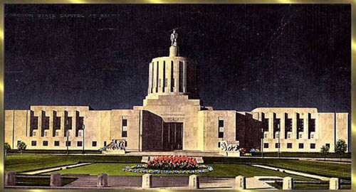 1876 wurde das neue Regierungsgebude (Capitol) an der Stelle des 1855 abgebrannten Vorgngers errichtet. Dieses wurde 1935 ebenfalls durch einen Brand zerstrt und 1938 durch das heutige ersetzt.