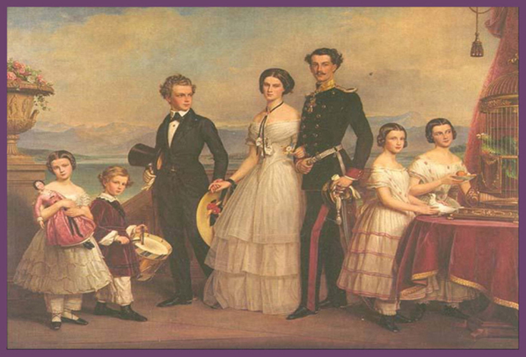 Eltern und Geschwister der späteren Kaiserin Elisabeth