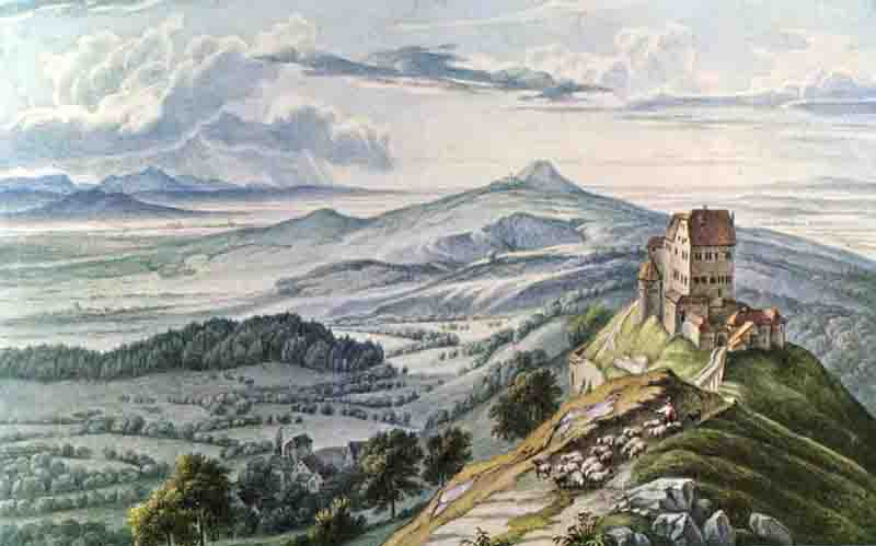 Friedrich I. erbaut die fr die Familie namensgebende Burg Hohenstaufen bei Gppingen. 