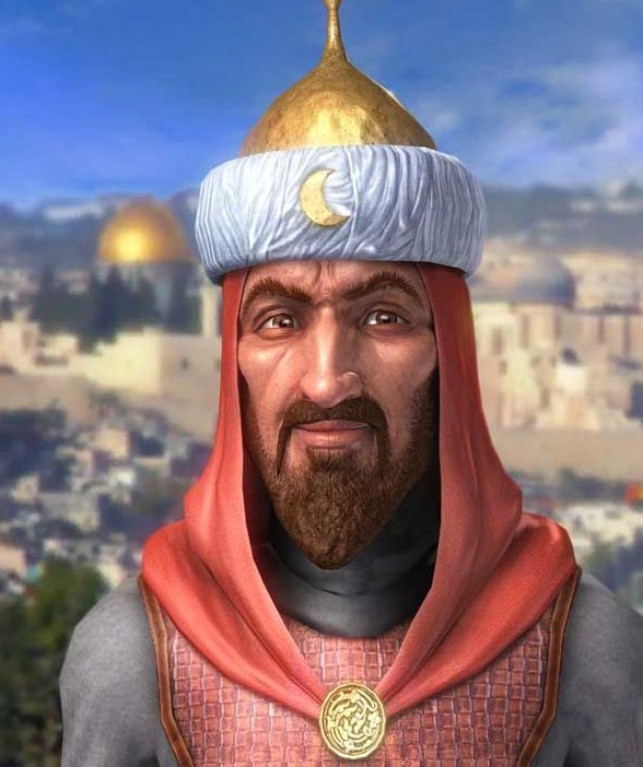 Im Abendland geriet Saladin nie in Vergessenheit.